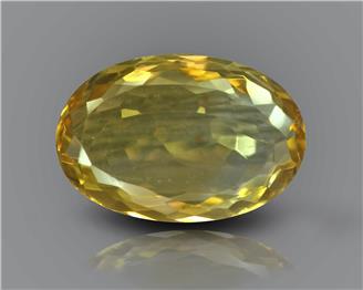 Yellow Citrine Natural Certified 7.32 carats -97419